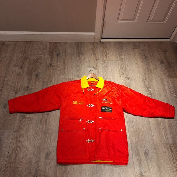 Michael Schumacher red formula one f1 long coat in original condition - Picture 2 of 10